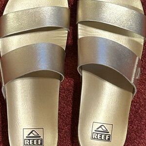 Reef Metallic Gold Sandals